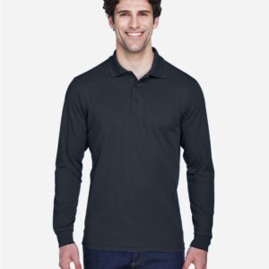 88192 Core365 Wicking  Long Sleeve Piqué Polo