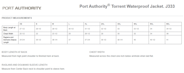 J333 Port Authority® Torrent Waterproof Rain Jacket - Image 11