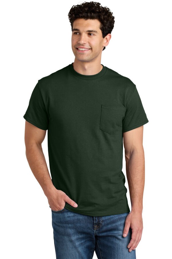 8300  Gildan® DryBlend 50 Cotton/50 Poly Pocket T-Shirt - Image 4