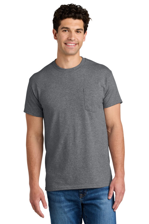 8300  Gildan® DryBlend 50 Cotton/50 Poly Pocket T-Shirt - Image 9