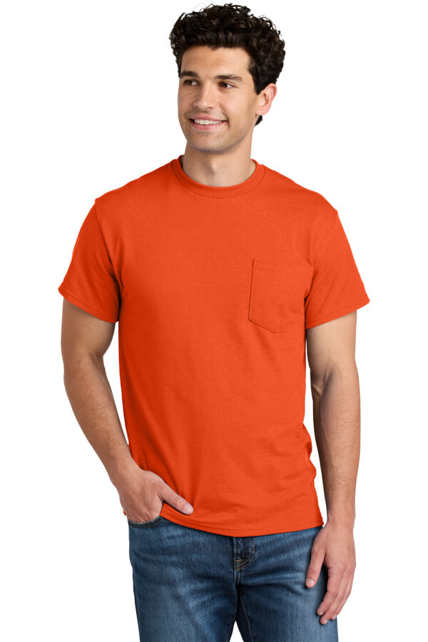8300  Gildan® DryBlend 50 Cotton/50 Poly Pocket T-Shirt - Image 6
