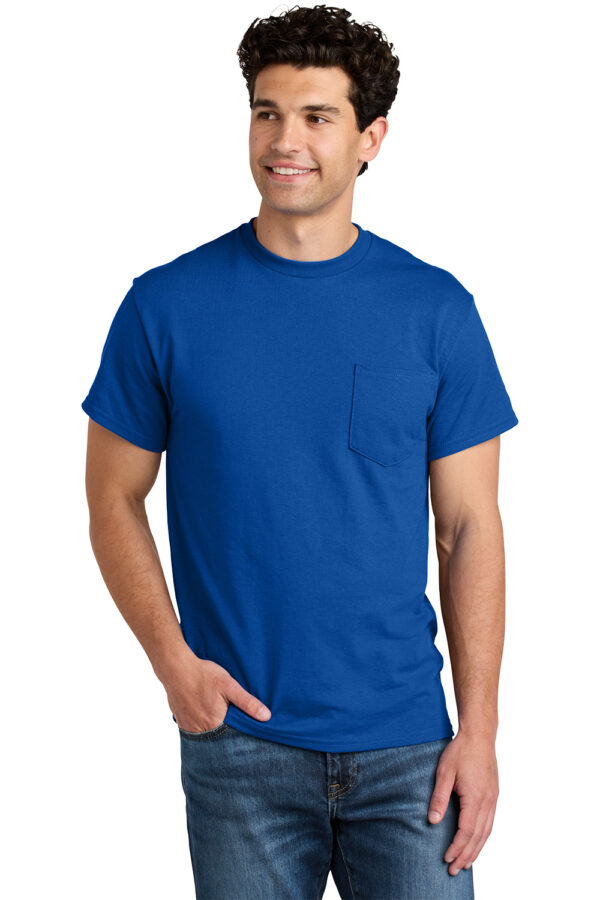 8300  Gildan® DryBlend 50 Cotton/50 Poly Pocket T-Shirt - Image 7