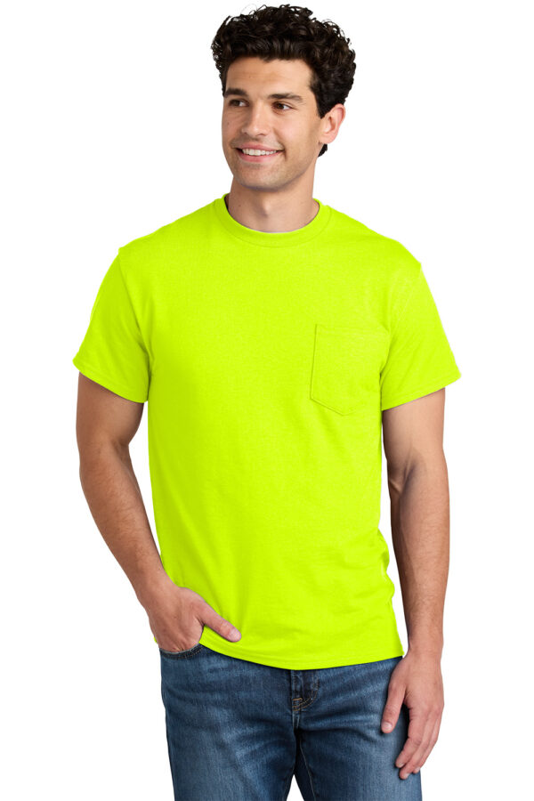 8300  Gildan® DryBlend 50 Cotton/50 Poly Pocket T-Shirt - Image 2