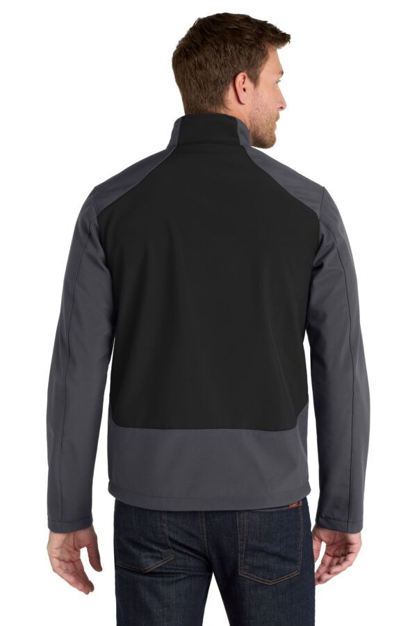 J336 Port Authority® Back-Block Soft Shell Jacket - Image 5