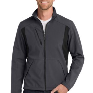 J336 Port Authority® Back-Block Soft Shell Jacket