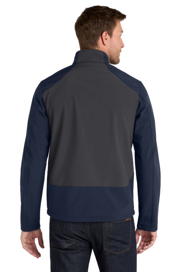 J336 Port Authority® Back-Block Soft Shell Jacket - Image 2