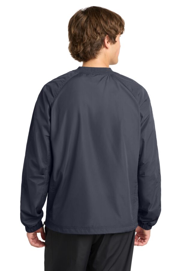 JST72 Sport-Tek® V-Neck Raglan Wind Shirt - Image 3