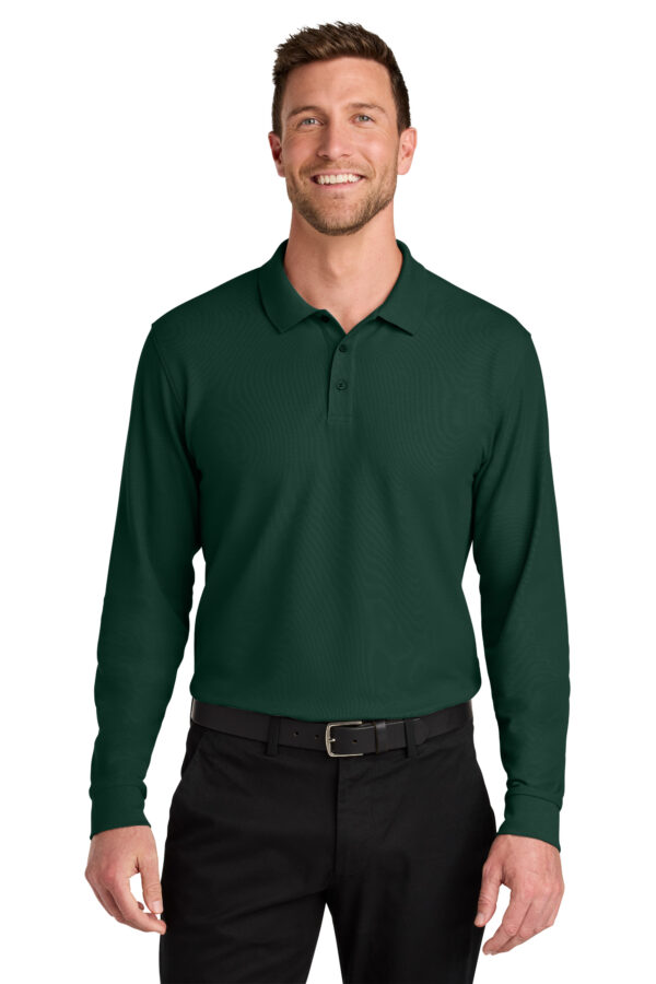 K200LS  Port Authority® Wearever Signature Pique Long Sleeve Polo XS-6XL - Image 11