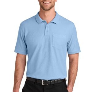 K200P Port Authority® Wearever Signature Pique Pocket Polo XS-6XL