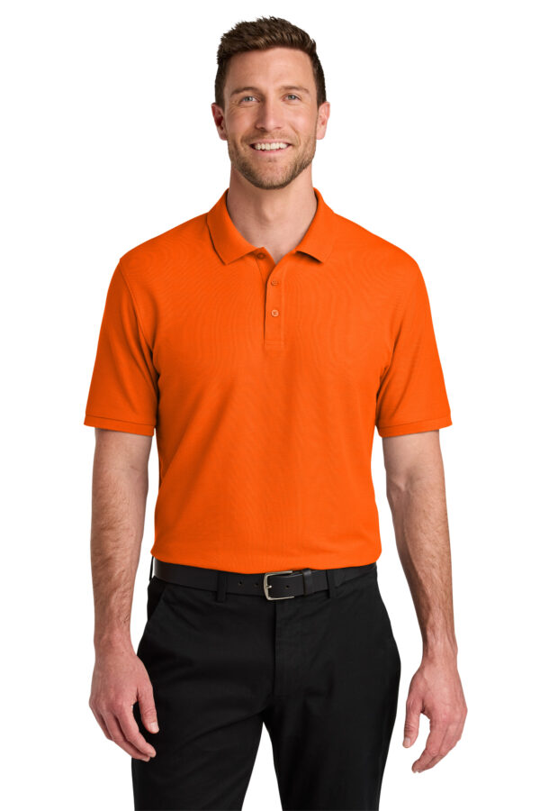 K200 New Port Authority® Wearever Signature Pique Polo XS-6XL - Image 4