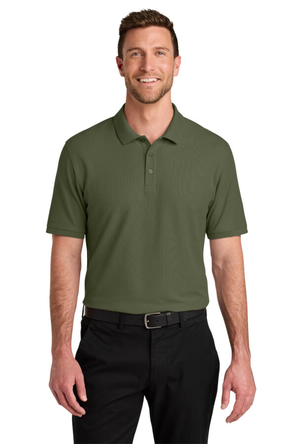 K200 New Port Authority® Wearever Signature Pique Polo XS-6XL - Image 2