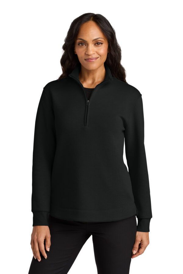 LK210 Port Authority® Women’s Wearever Signature Double Pique 1/4-Zip XS-4XL - Image 6