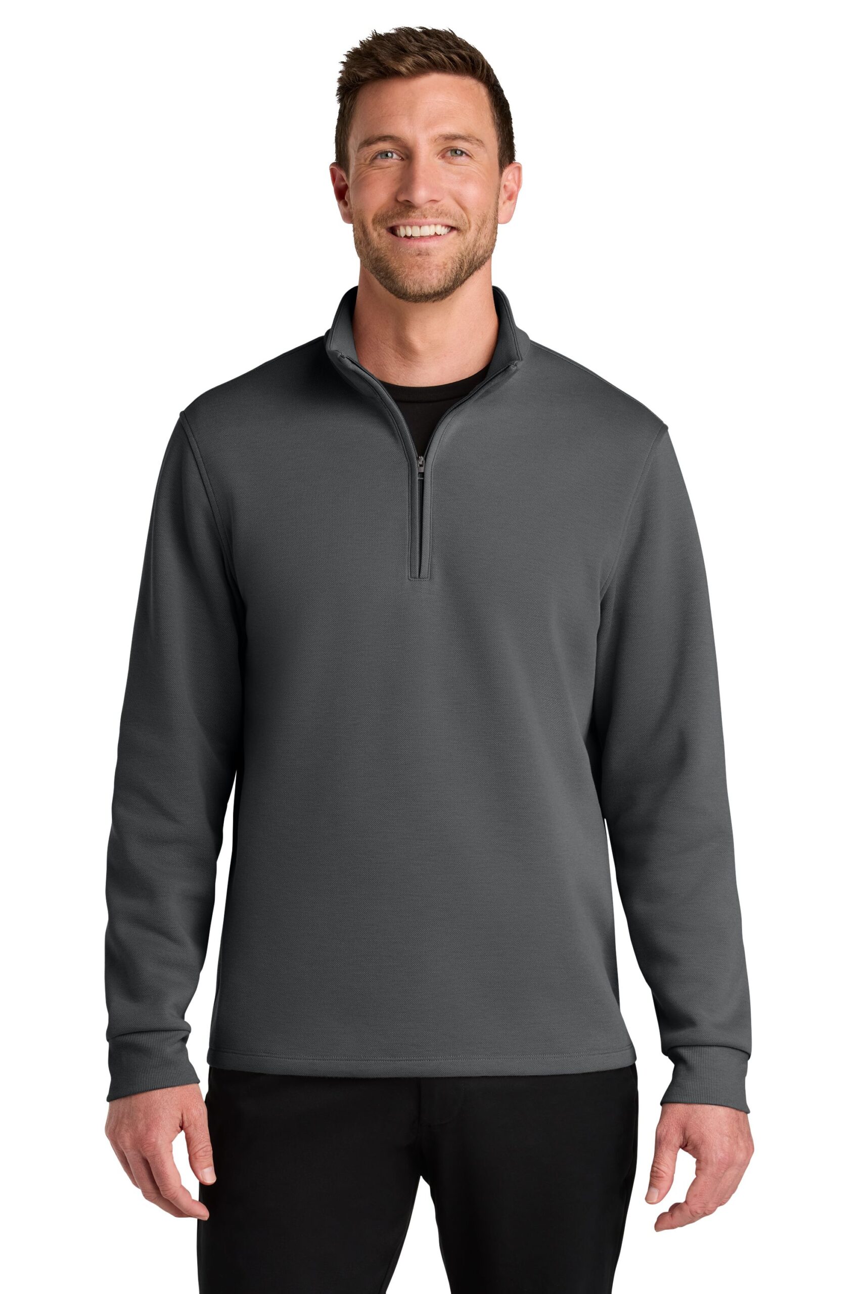 K210 New Port Authority® Wearever Signature Double Pique 1/4-Zip - Image 7