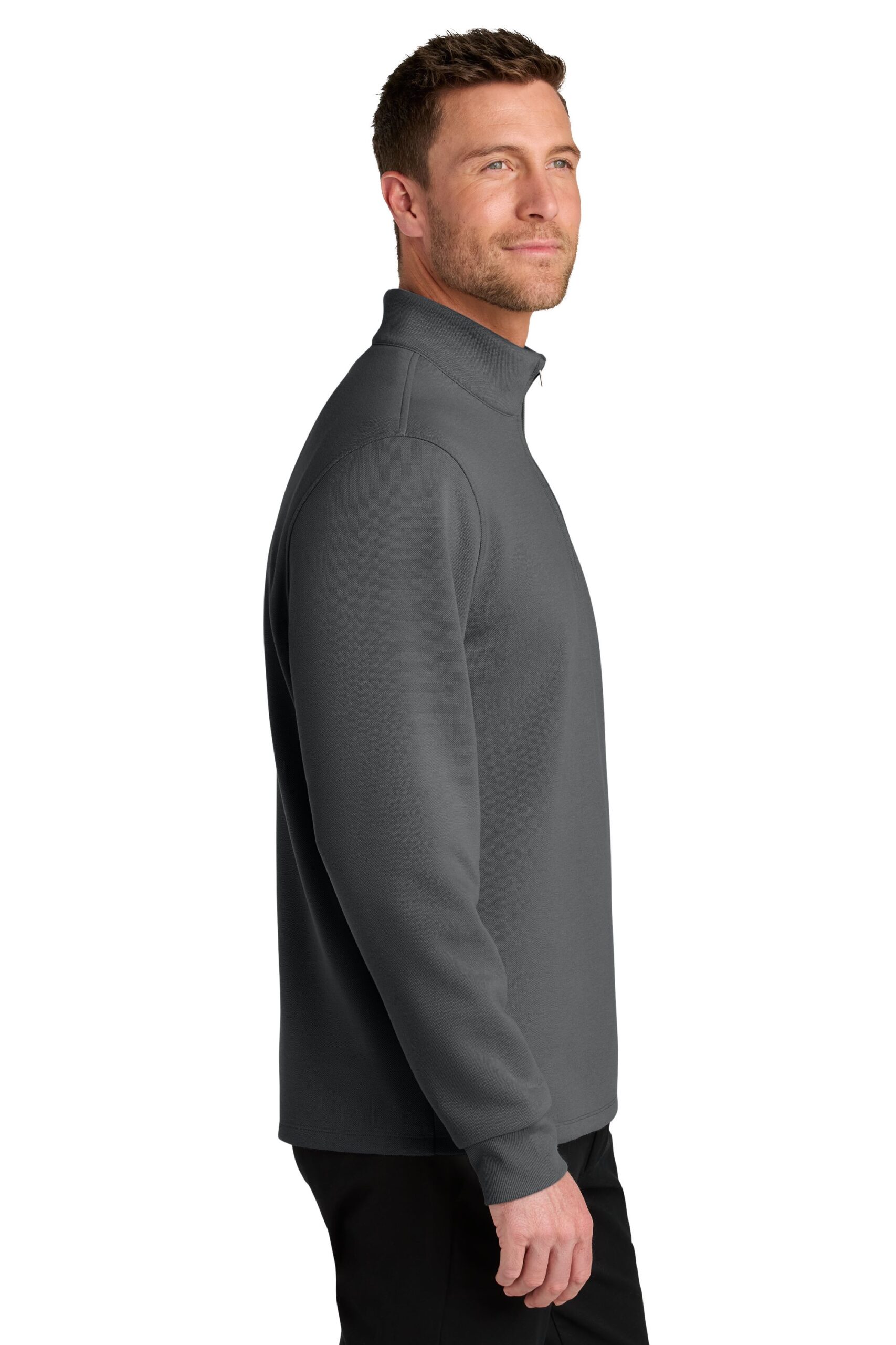 K210 New Port Authority® Wearever Signature Double Pique 1/4-Zip - Image 8